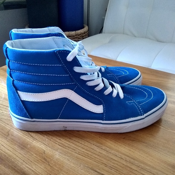 blue van high tops